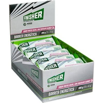 Finisher Barr Energ Frutos Rojos Con Choco Bl 20ud