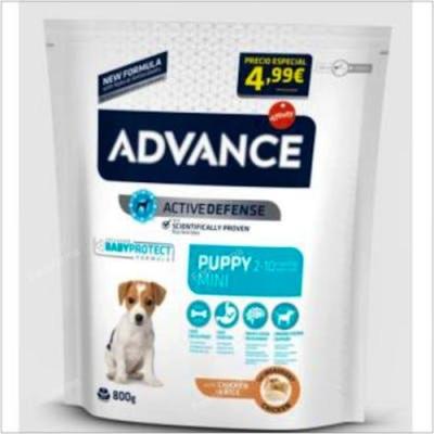 Advance Canine Puppy Mini Pollo Arroz 800gr Vet