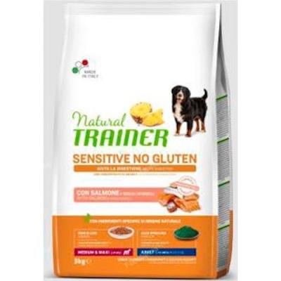 Natural Trai. Canine S/gluten Adult Salmon 3kg Vet
