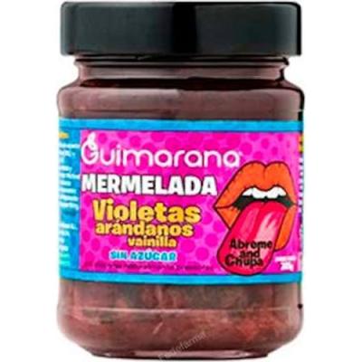 Mermelada Petalos Violetas Arandano Vainilla 205g