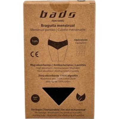 Braguita Menstrual Negra Con Costura Talla M.