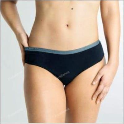 Braguita Menstrual Negra/gris Flujo Abundant 6/xxl