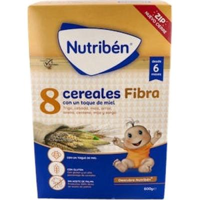 Nutriben 8 Cereales Miel Fibra 600gr.