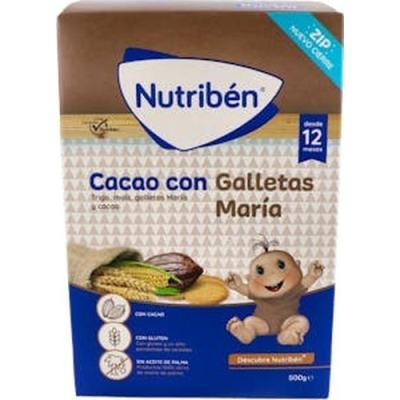 Nutriben Cacao Galletas Maria Papilla 500gr.