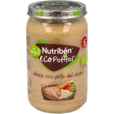 Nutriben Eco Potito Pollo Corral Arroz 235gr.+6m