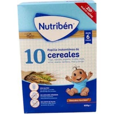 Nutriben Papilla 10 Cereales 600gr.