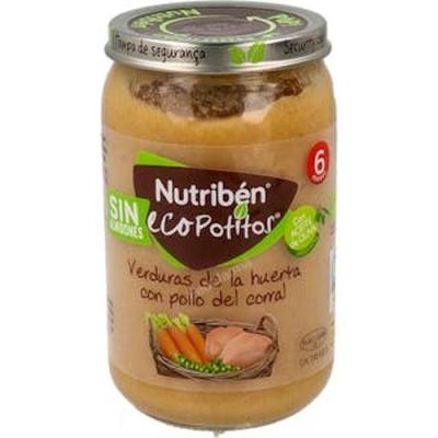 Nutriben Eco Potito Pollo Corral Verduras 235g +6m
