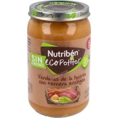Nutriben Eco Potito Verduras-ternera Eco 235gr +6m