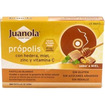 Juanola Pastillas Propolis Hedera-miel 24ud