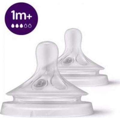 2 Tetinas Natural Response T3 1m+ Scy963/02