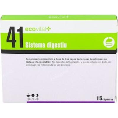 Ecovital Compleat Sistema Digestiu 15 Caps