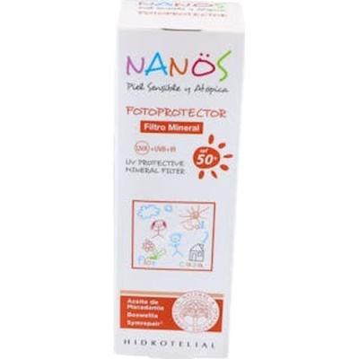 Nanos Fotoprotector Filtro Mineral Fps 50+ 100ml