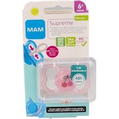 Chupete Supreme Sili Fisio  6+m Rosa