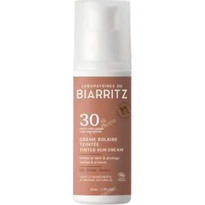 Crema Facial Color Dorado Spf 30 Biarritz