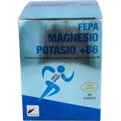 Fepa Sport Magnesio+potasio+b6 Naranja 20sbrs.