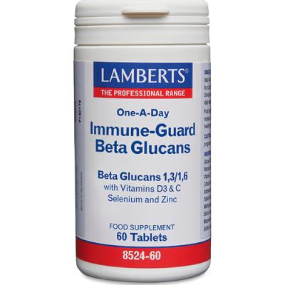 Immune Guard Beta Glucanos - Lamberts -  60 cápsulas