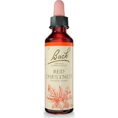 Flores Bach Red Chestnut Castaño Rojo 20ml.