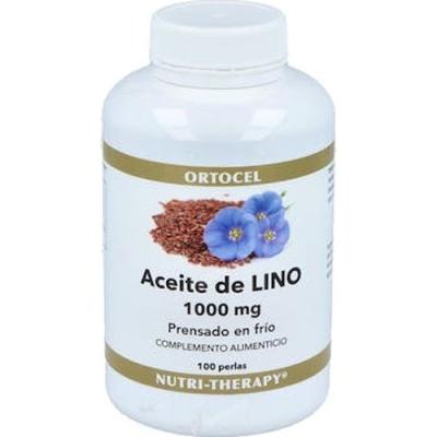 Aceite De Linaza (semilla Lino) 1000mg. 100perlas