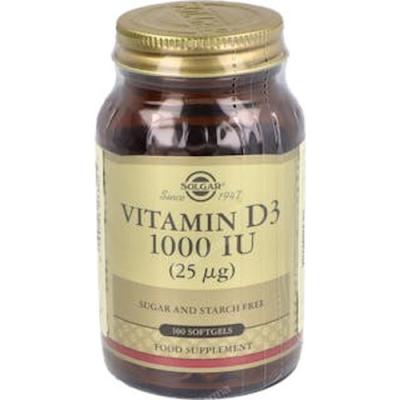 Vitamina D3 1000ui (25mcg) 100cap.blandas