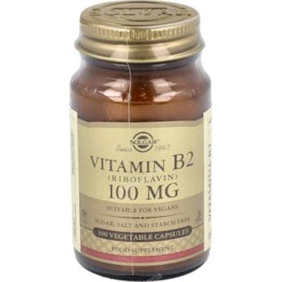 Vitamina B2 100mg.(riboflavina) 100cap.veg.