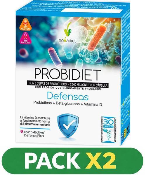 Pack x2 Probidiet Defensas - Novadiet -  30 Cápsulas