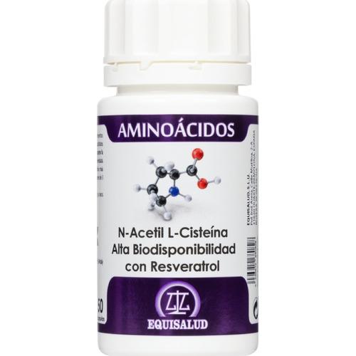 Equisalud N-acetil L-cisteina Alta Abs  Resveratrol 50 Caps
