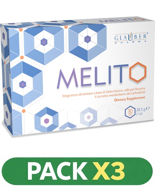 Pack x3 Melito - Forza Vitale - 30 comprimidos