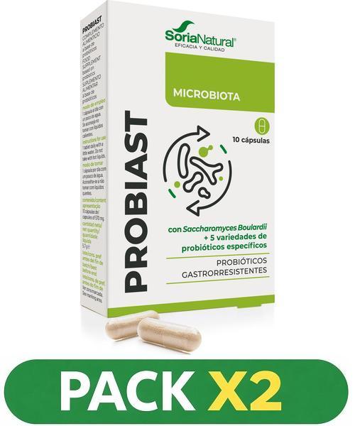 Pack x2 Probiast - Soria Natural - 10 Cápsulas.