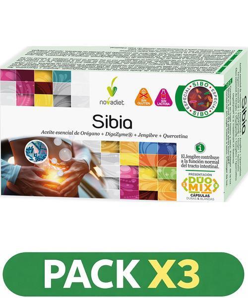 Pack x3 Sibia - novadiet - 30 Cápsulas