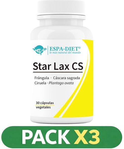 Pack x3 Star Lax CS  - Espadiet - 30 cápsulas