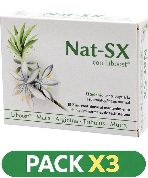 Pack x3 Nat-SX - Espadiet - 10 cápsulas