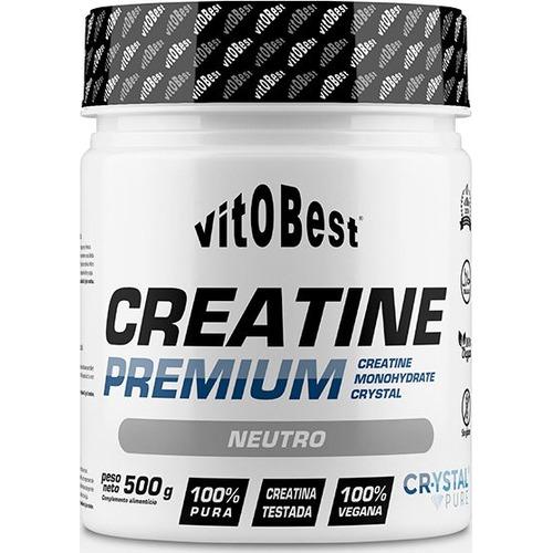 Creatine Premium (Cr-ystal Pure) - Vitobest - 500 Gramos.