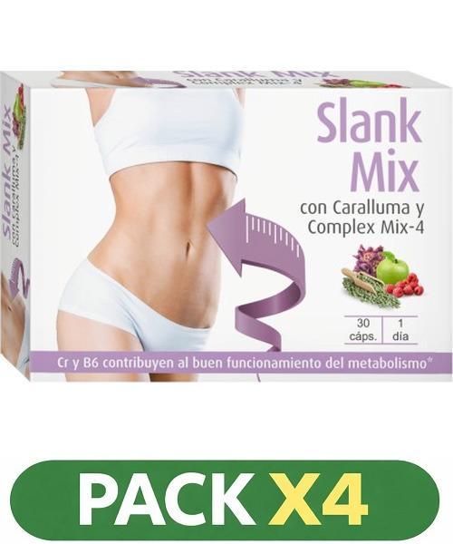 Pack x4 Slank Mix - Espadiet - 30 cápsulas