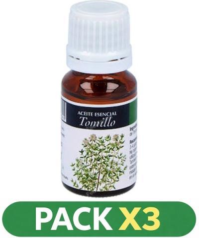 Pack x3 Tomillo Aceite Esencial 10 Cc.