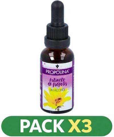 Pack x3 Propolina Extracto S/al 30ml.