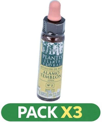 Pack x3 Aspen Plantis Flores De Bach Nº 02 10ml.