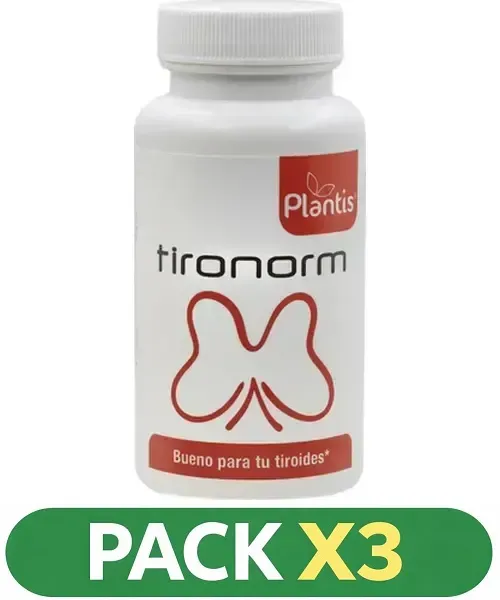 Pack x3 Tironorm 60 Cap Plantis