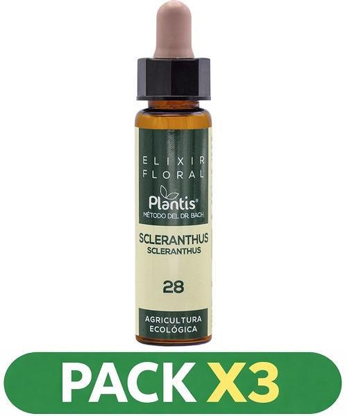 Pack x3 Scleranthus Plantis Flores De Bach Nº 28 10ml.