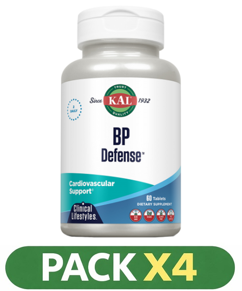 Pack x4 BP Defense - KAL - 60 comprimidos