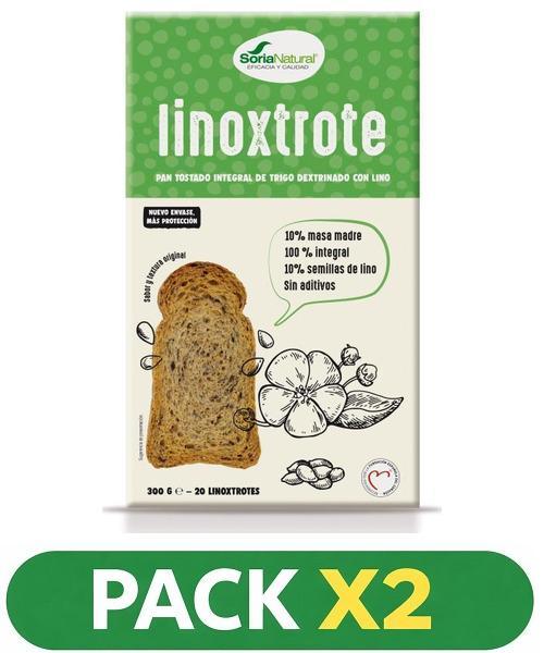 Pack x2 Pan Linoxtrote Integral Caja