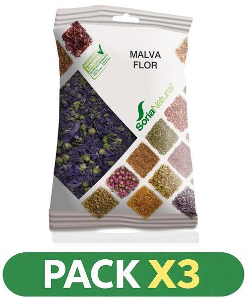 Pack x3 Malva Flor 25 G