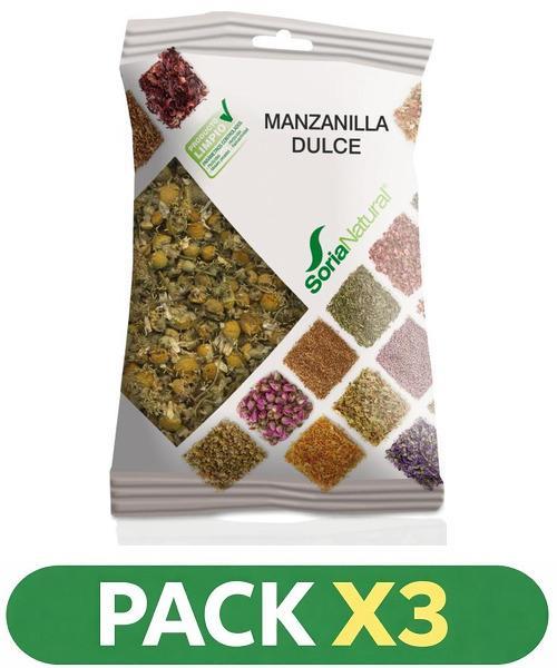 Pack x3 Manzanilla Dulce 30 G