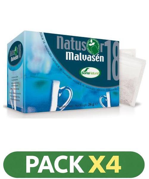 Pack x4 Natusor 18 Malvasen 20 Filtros