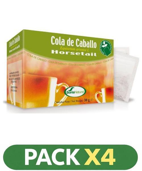 Pack x4 Cola Caballo 20 Filtros