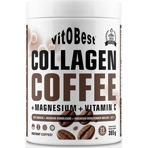 Collagen Coffee+Magnesium+Vitamin C - Vitobest - 365 gr.