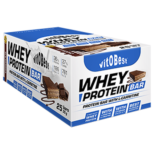 Whey Protein Choco - Vitobest - 25 unidades