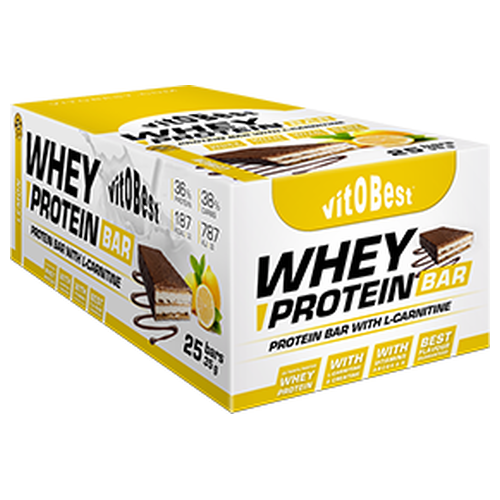 Whey Protein Limon - Vitobest - 25 unidades