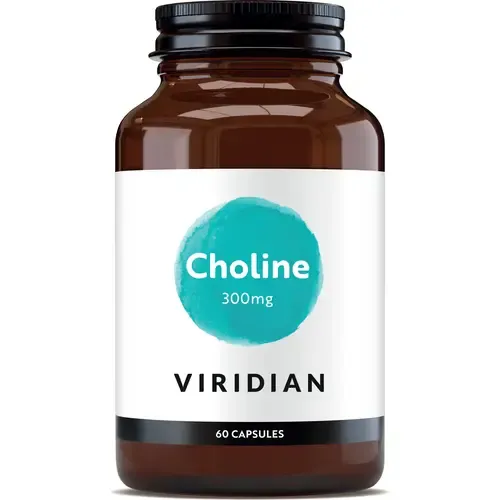 Colina 300 mg - Viridian - 60 cápsulas