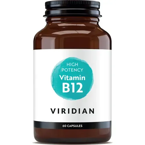 Vitamina b12 alta potencia - Viridian - 60 cápsulas