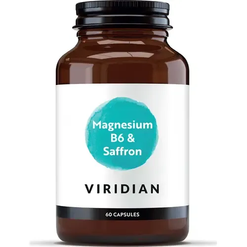 Magnesio, b6 y azafran - Viridian - 60 cápsulas